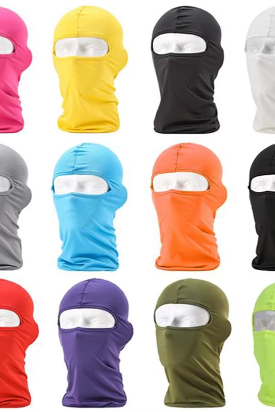 Balaclava Motorcycle Face Mask Moto Helmet Bandana Hood Ski Neck Full Face Mask Windproof Dustproof Face Shield Men'S Biker Mask