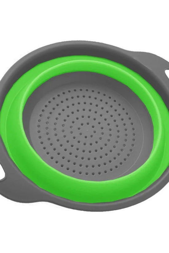 1 X Collapsible Strainer Colander Silicone Bowl 11.8