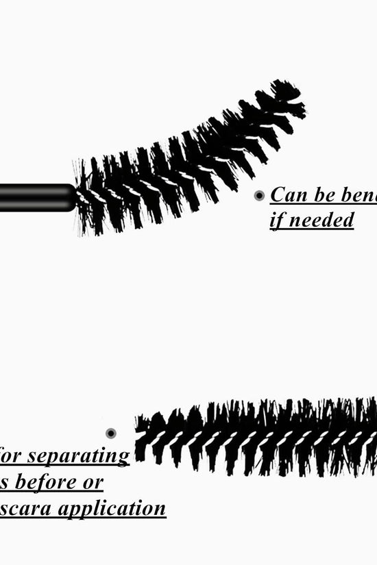 100 Pcs Disposable Eyelash Spoolies Brush Mascara Applicator Lash Wand Lashes Brush Eyebrow Spooly for Extension - Velinare