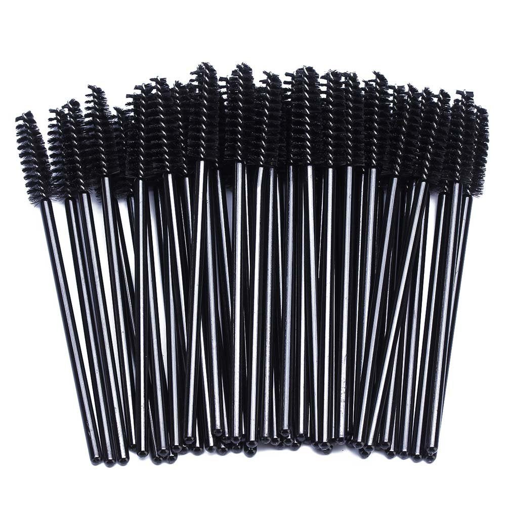100 Pcs Disposable Eyelash Spoolies Brush Mascara Applicator Lash Wand Lashes Brush Eyebrow Spooly for Extension - Velinare