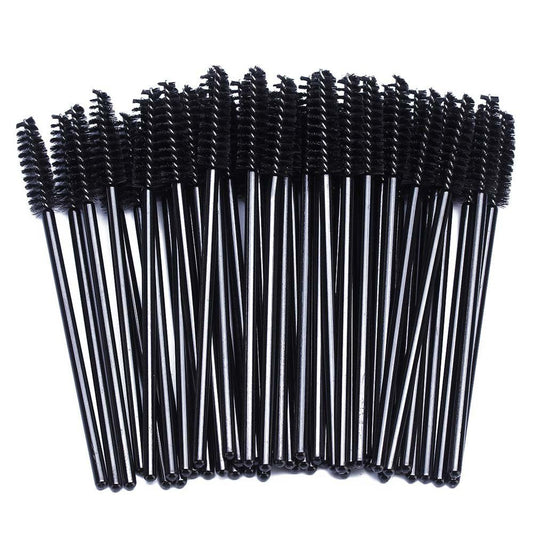 100 Pcs Disposable Eyelash Spoolies Brush Mascara Applicator Lash Wand Lashes Brush Eyebrow Spooly for Extension - Velinare