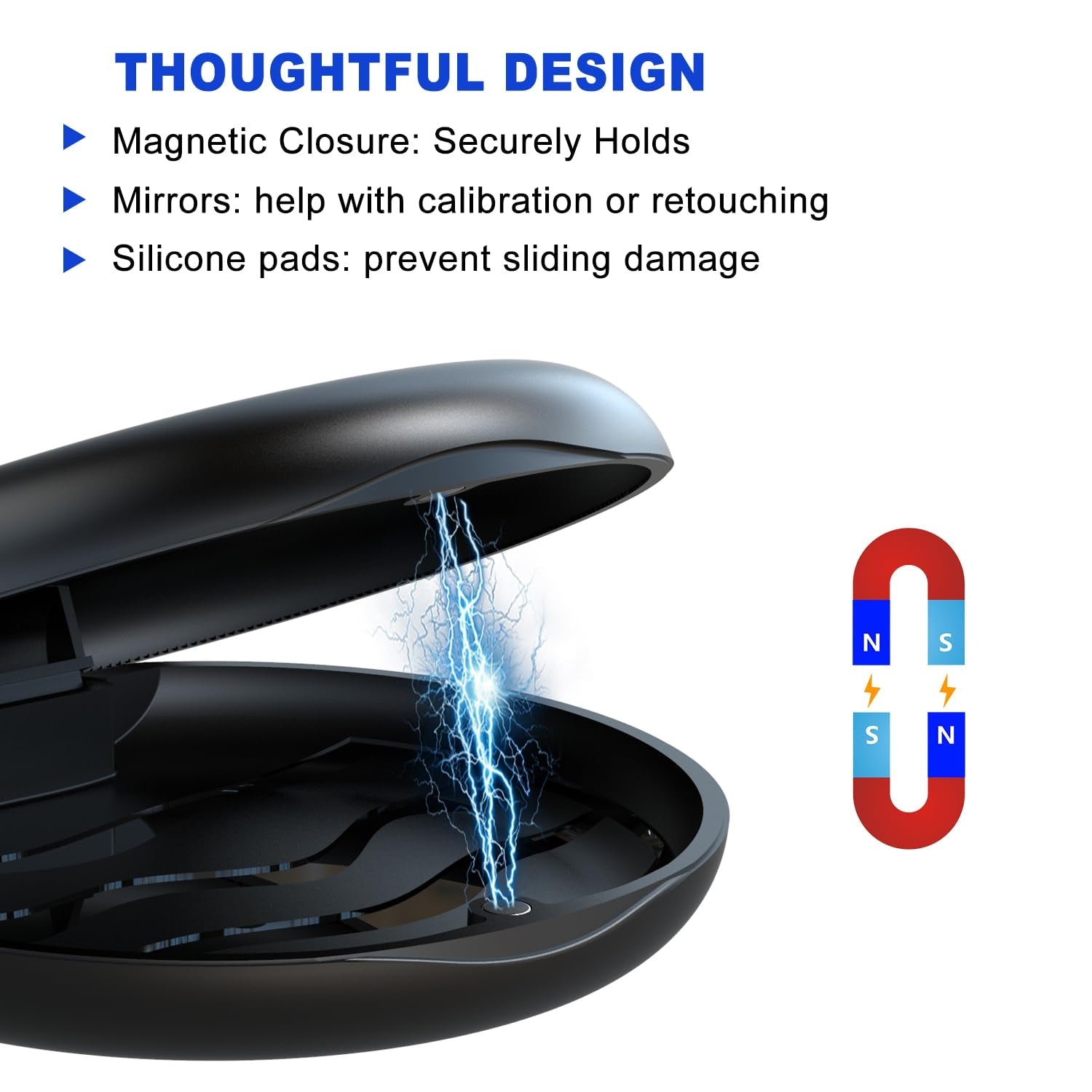 2 Pack Aligner and Retainer Case, Slim Aligner Case Compatible with Invisalign, Mouth Guard Case, Orthodontic Case, Teeth Braces Case, Night Guard Case Container Storage Holder Black. - Velinare