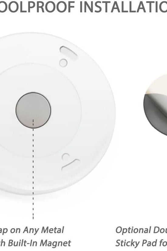 3 Pcs LED Motion Sensor Lights - Motion Sensing Bathroom Hallway Closet Nightlight - Velinare