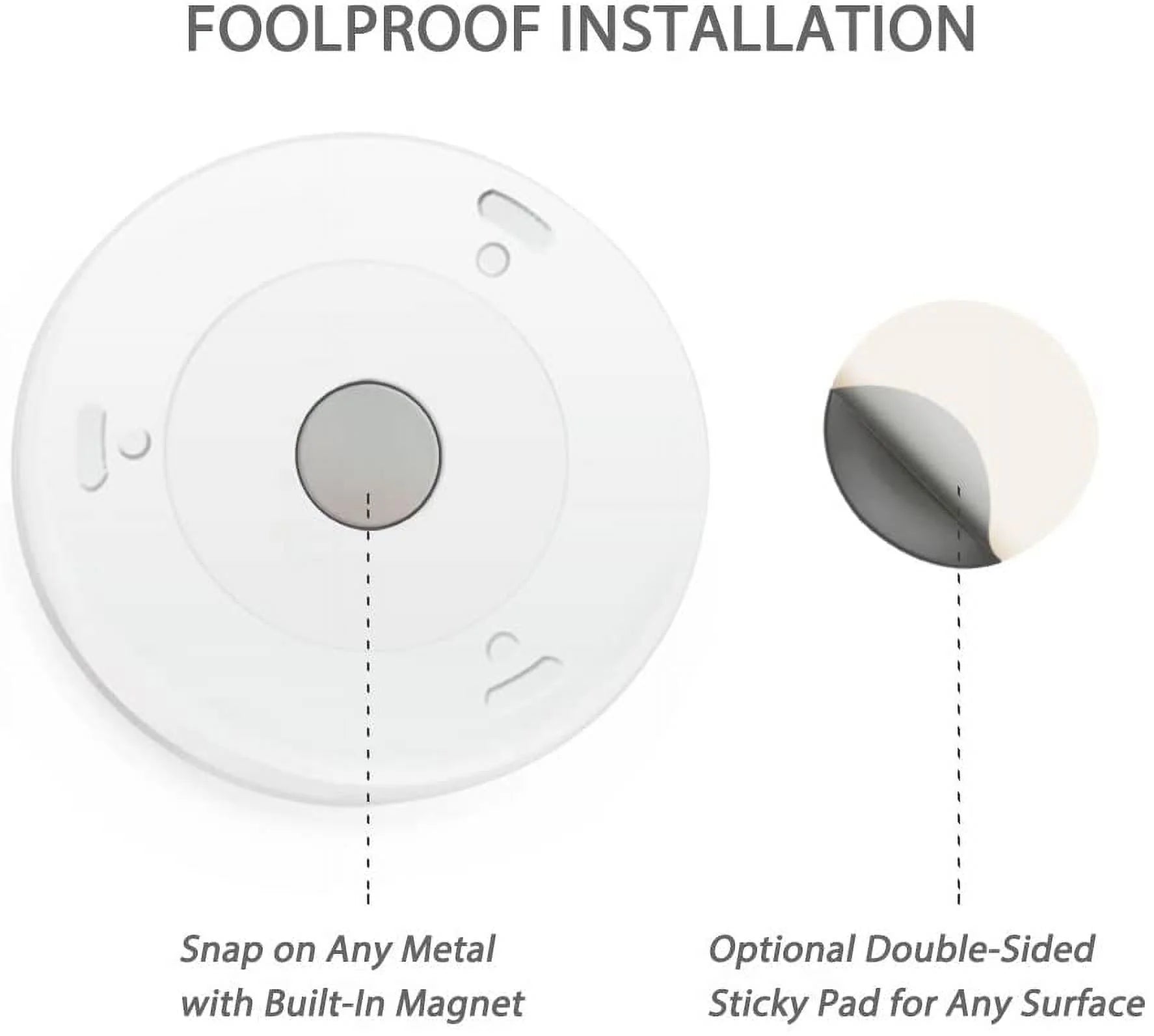 3 Pcs LED Motion Sensor Lights - Motion Sensing Bathroom Hallway Closet Nightlight - Velinare