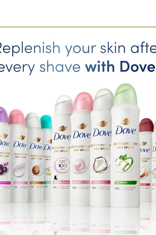 Advanced Care Antiperspirant Deodorant Dry Spray Cool Essentials 3 Count Antiperspirant Deodorant for Helping Your Skin Barrier Repair after Shaving with Pro Ceramide Technology 3.8 Oz - Velinare