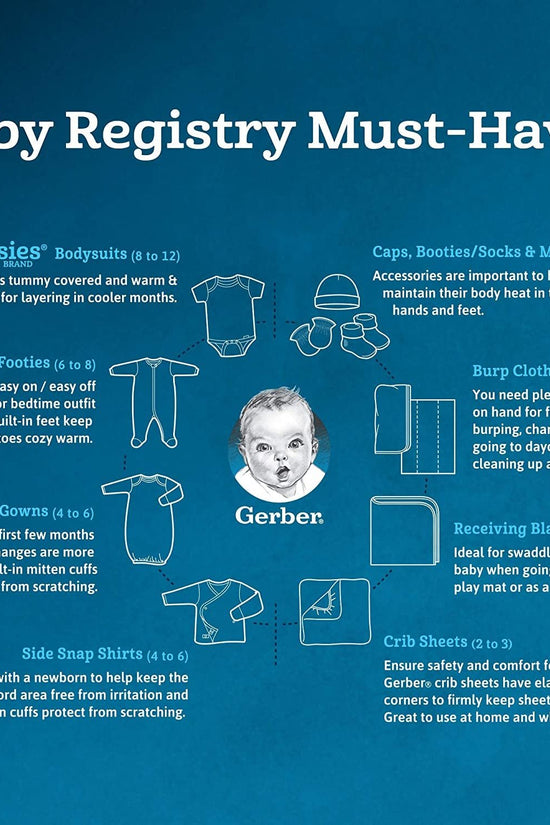 Baby Boys' 4 - Pack Sleep 'N Play Footies - Velinare