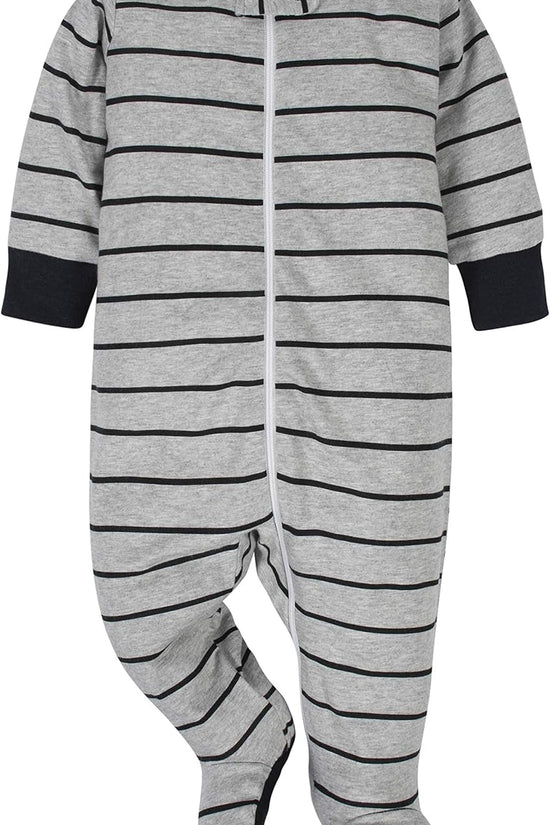 Baby Boys' 4 - Pack Sleep 'N Play Footies - Velinare