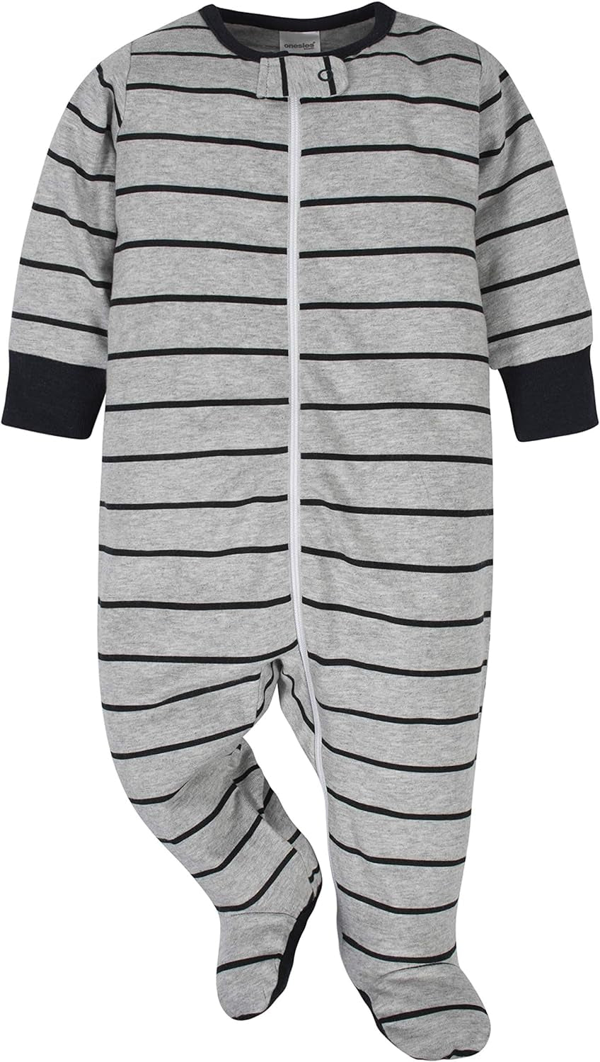 Baby Boys' 4 - Pack Sleep 'N Play Footies - Velinare