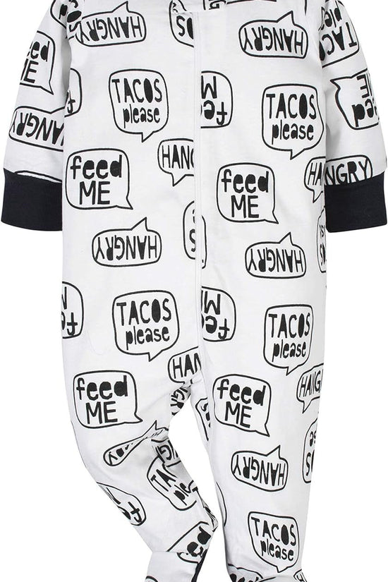 Baby Boys' 4 - Pack Sleep 'N Play Footies - Velinare