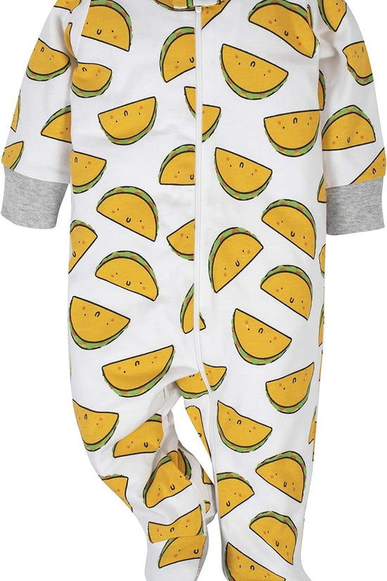 Baby Boys' 4 - Pack Sleep 'N Play Footies - Velinare