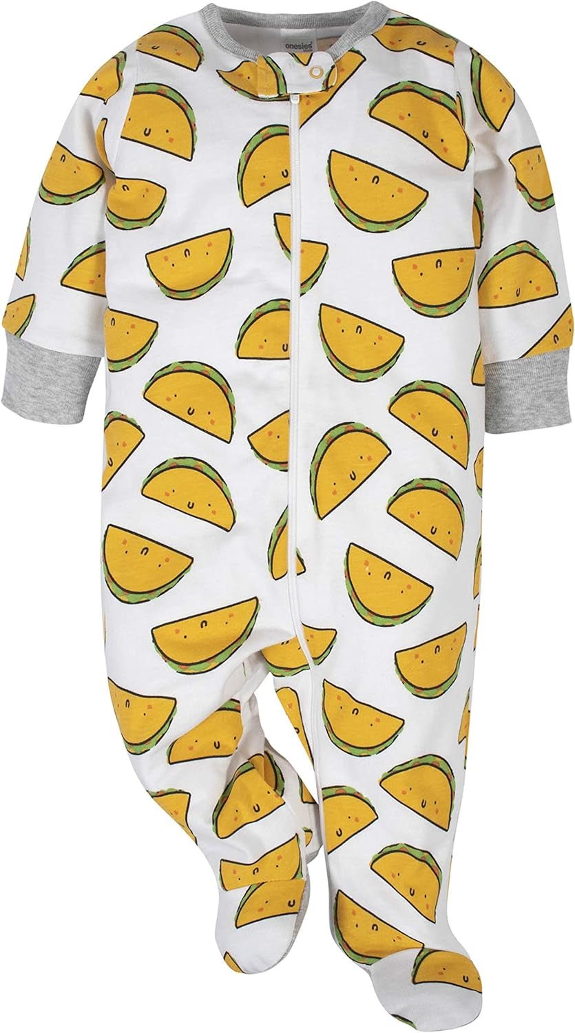 Baby Boys' 4 - Pack Sleep 'N Play Footies - Velinare