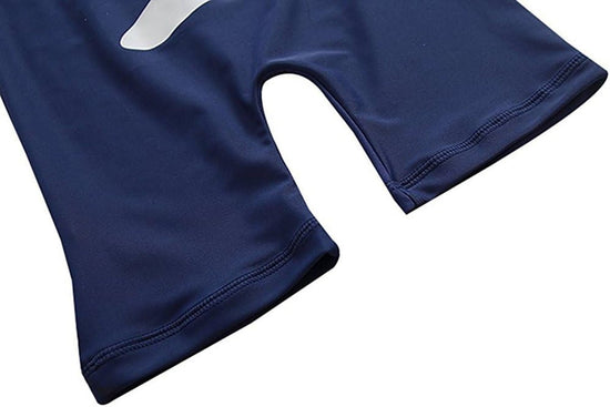 Baby Boys Kids Swimsuit One Piece Toddlers Zipper Bathing Suit Swimwear with Hat - Velinare