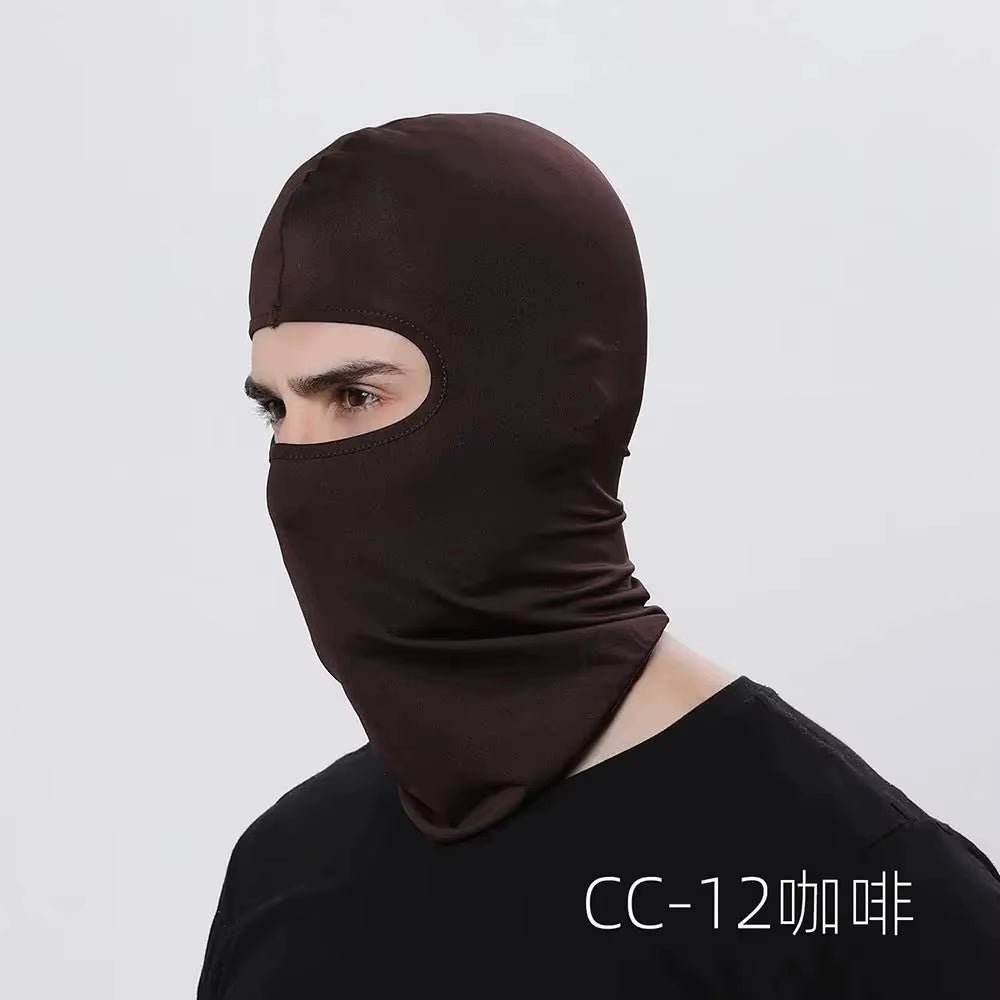 Balaclava Motorcycle Face Mask Moto Helmet Bandana Hood Ski Neck Full Face Mask Windproof Dustproof Face Shield Men'S Biker Mask - Velinare