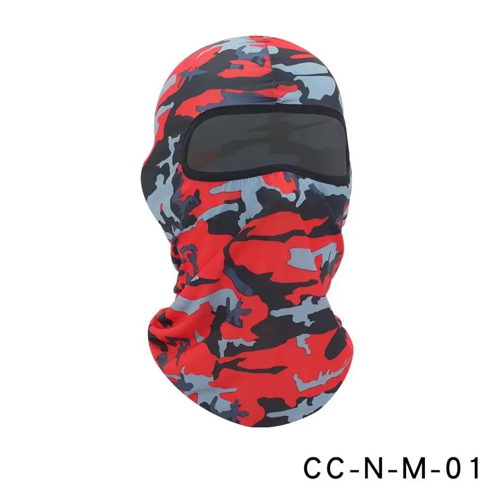 Balaclava Motorcycle Face Mask Moto Helmet Bandana Hood Ski Neck Full Face Mask Windproof Dustproof Face Shield Men'S Biker Mask - Velinare