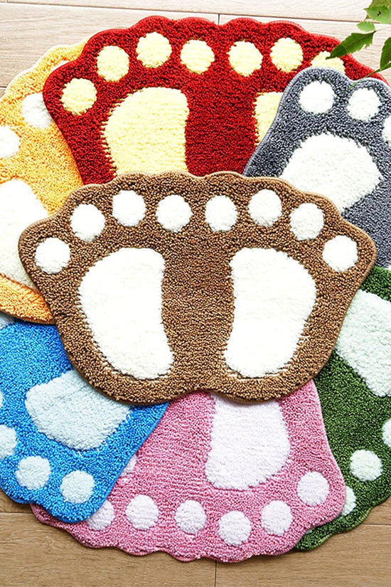 Bathroom Rugs Mats Water Absorbent Non - Slip Mat Used in Bathroom, Shower, Room, Etc.Soft Microfiber Bath Mat Machine Washable Bath Mat Bathroom Mat (Pink, 19X26'') - Velinare