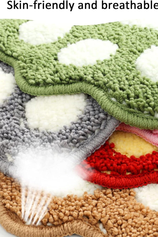 Bathroom Rugs Mats Water Absorbent Non - Slip Mat Used in Bathroom, Shower, Room, Etc.Soft Microfiber Bath Mat Machine Washable Bath Mat Bathroom Mat (Pink, 19X26'') - Velinare