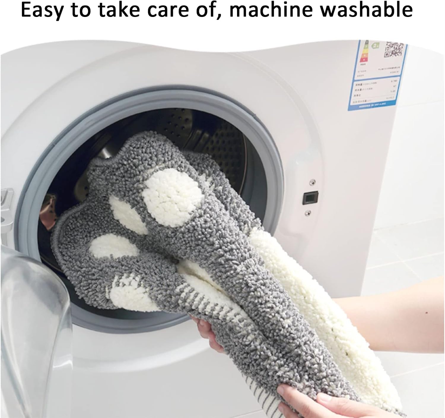 Bathroom Rugs Mats Water Absorbent Non - Slip Mat Used in Bathroom, Shower, Room, Etc.Soft Microfiber Bath Mat Machine Washable Bath Mat Bathroom Mat (Pink, 19X26'') - Velinare