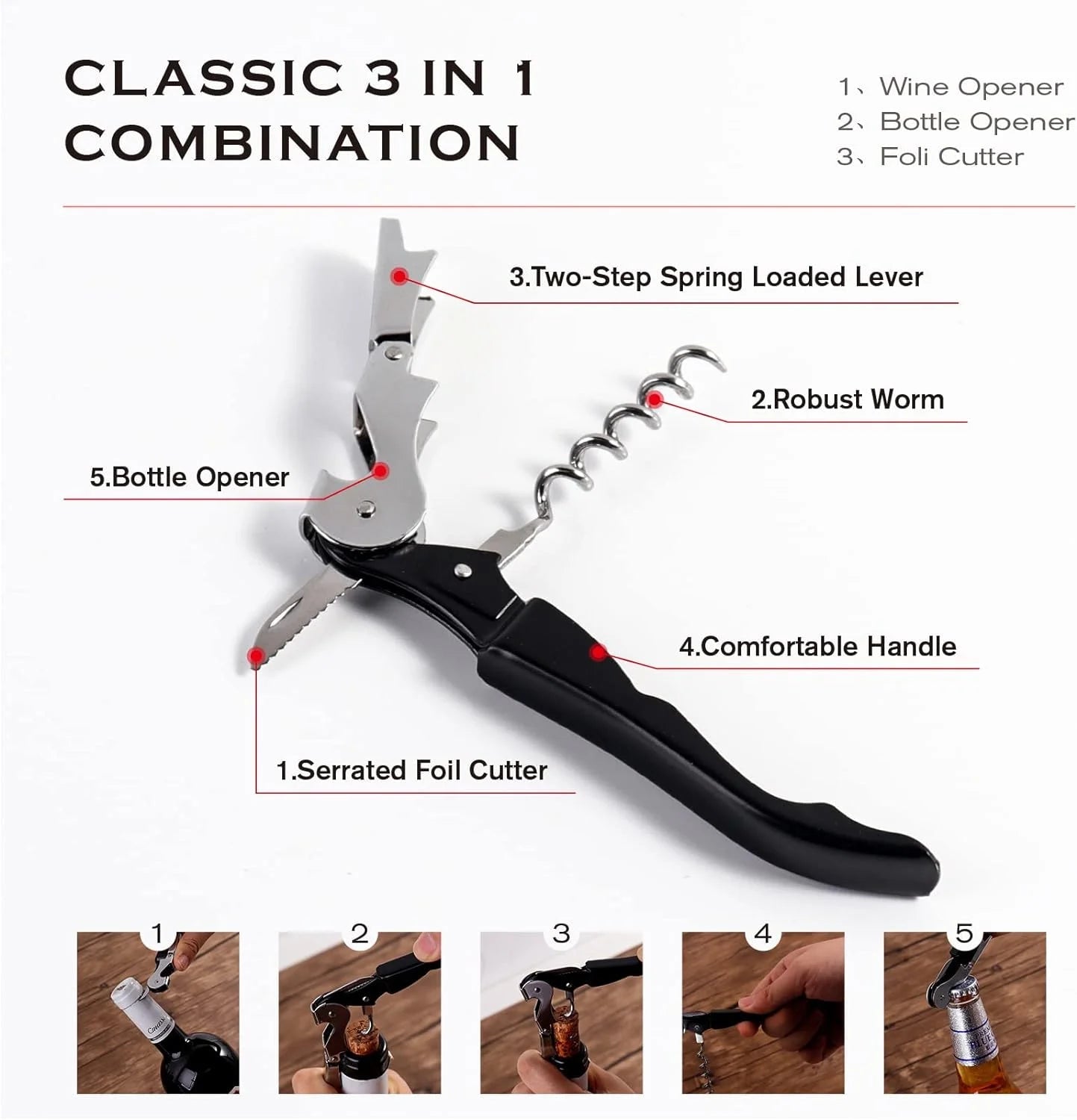 Bottle Opener, Multifunctional Blue and Grey Jar Opener, Jar Openers for Seniors - Velinare