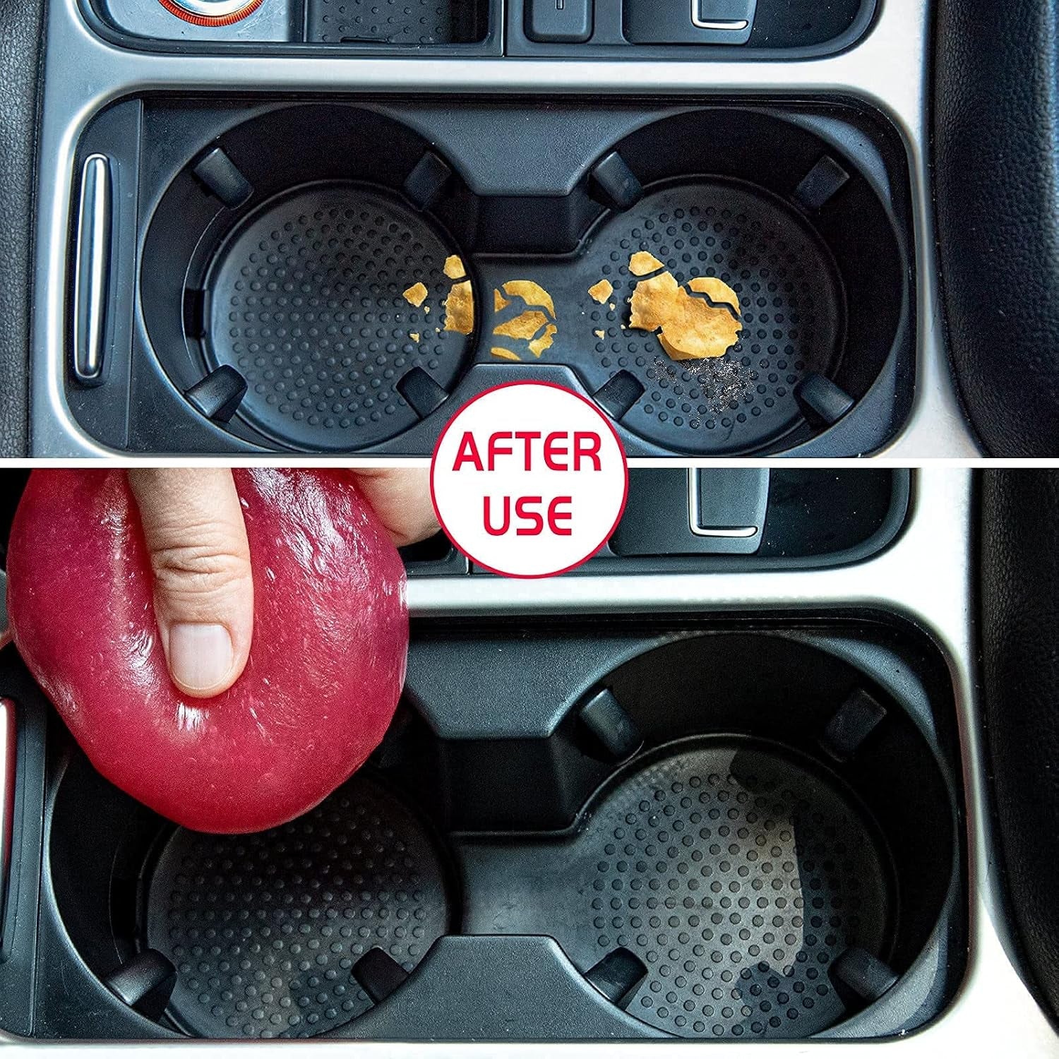 Car Cleaning Gel Car Cleaning Putty Car Slime for Cleaning Car Detailing Putty Detail Tools Car Interior Cleaner Automotive Car Cleaning Kits Yellow Rose - Velinare