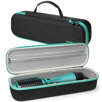 Black Case Teal Zipper