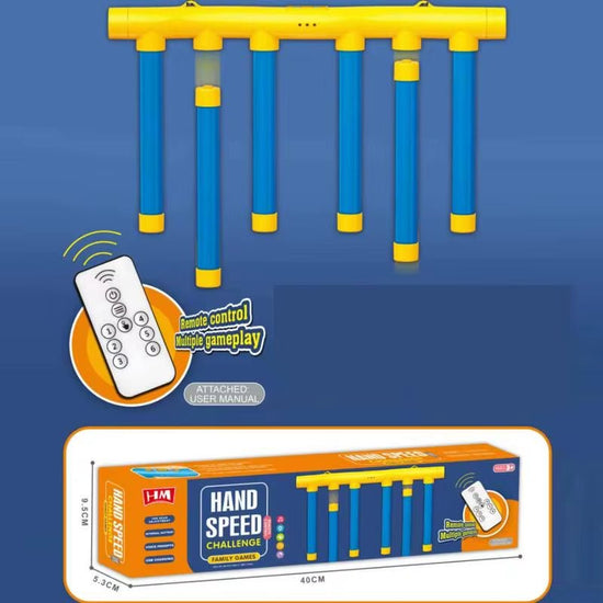 Challenge Falling Sticks Game Kids Stick Catching Toy Training Reaction Ability Educational Parent - Child Interactive Sports Toy - Velinare