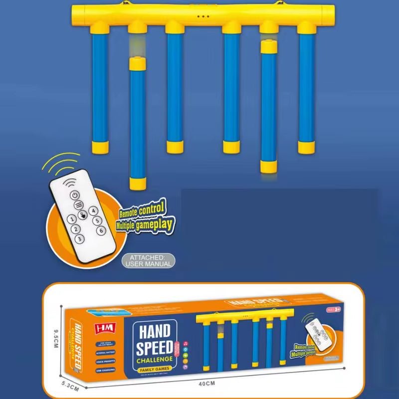 Challenge Falling Sticks Game Kids Stick Catching Toy Training Reaction Ability Educational Parent - Child Interactive Sports Toy - Velinare