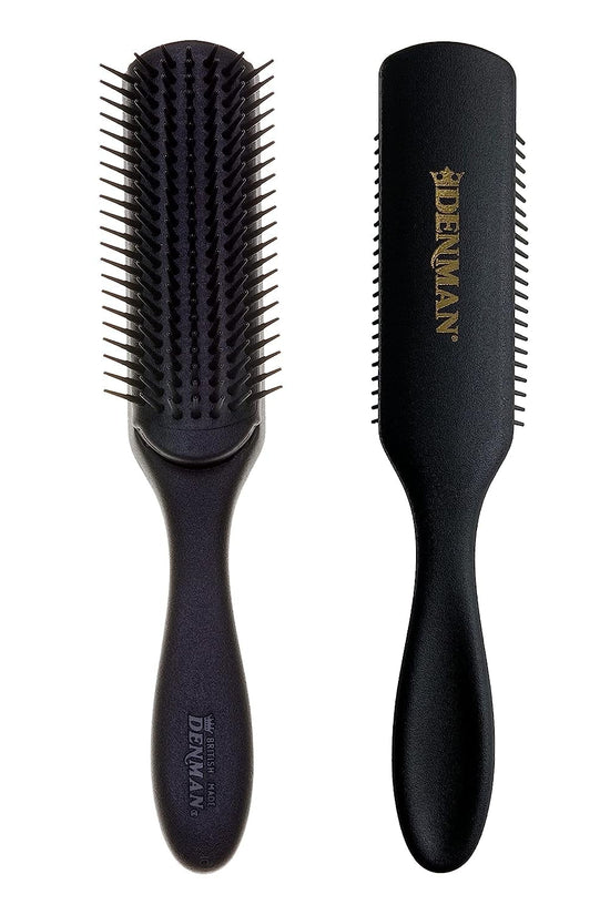 D3 7 Rows Curly Hair Brush Detangling Detangling Detangling Shaping Curls Defining Hair Brush for Men and Women - Velinare