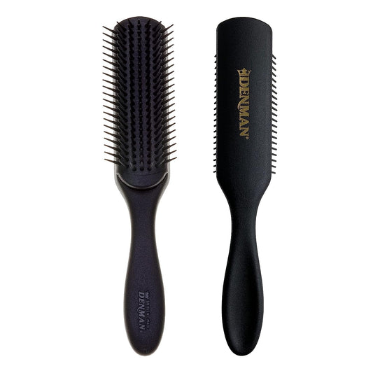 D3 7 Rows Curly Hair Brush Detangling Detangling Detangling Shaping Curls Defining Hair Brush for Men and Women - Velinare