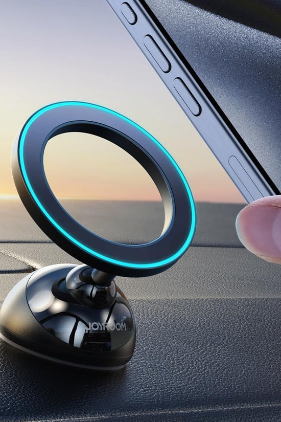 for Magsafe Car Mount, All - Metal Magnetic Phone Holder for Car, [Stronger Magnet] Car Magnet Phone Mount for Dash, Fit for Iphone 16 15 14 13 12 - Velinare
