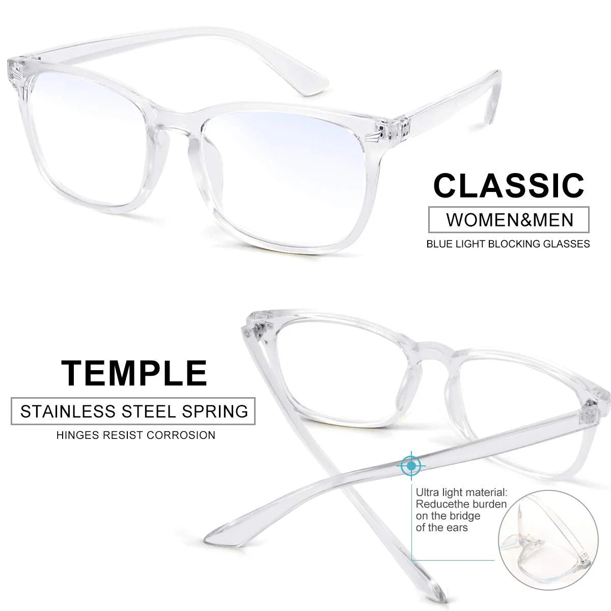 Gamma Ray Blue Light Blocking Glasses - Velinare
