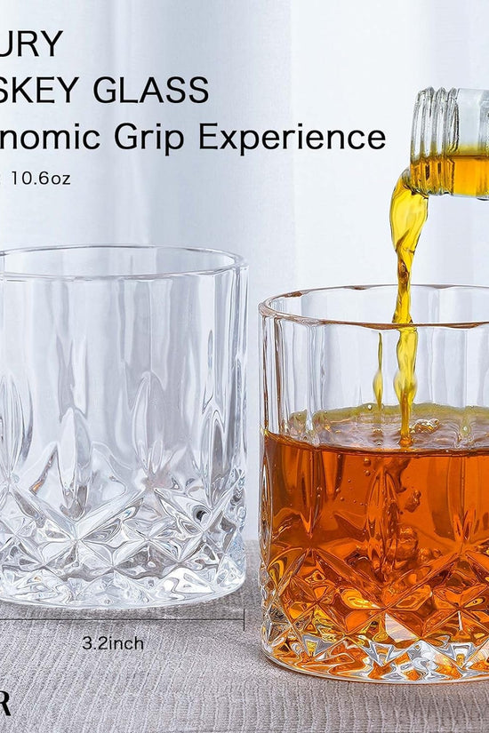 Gifts for Men Dad Stocking Stuffers, Whiskey Decanter Set with 2 Glasses, Unique Cool Dad Birthday Gift from Daughter Son, Best Christmas Retirement Present for Man Father - Velinare