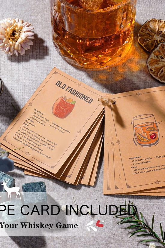 Gifts for Men Dad Stocking Stuffers, Whiskey Decanter Set with 2 Glasses, Unique Cool Dad Birthday Gift from Daughter Son, Best Christmas Retirement Present for Man Father - Velinare