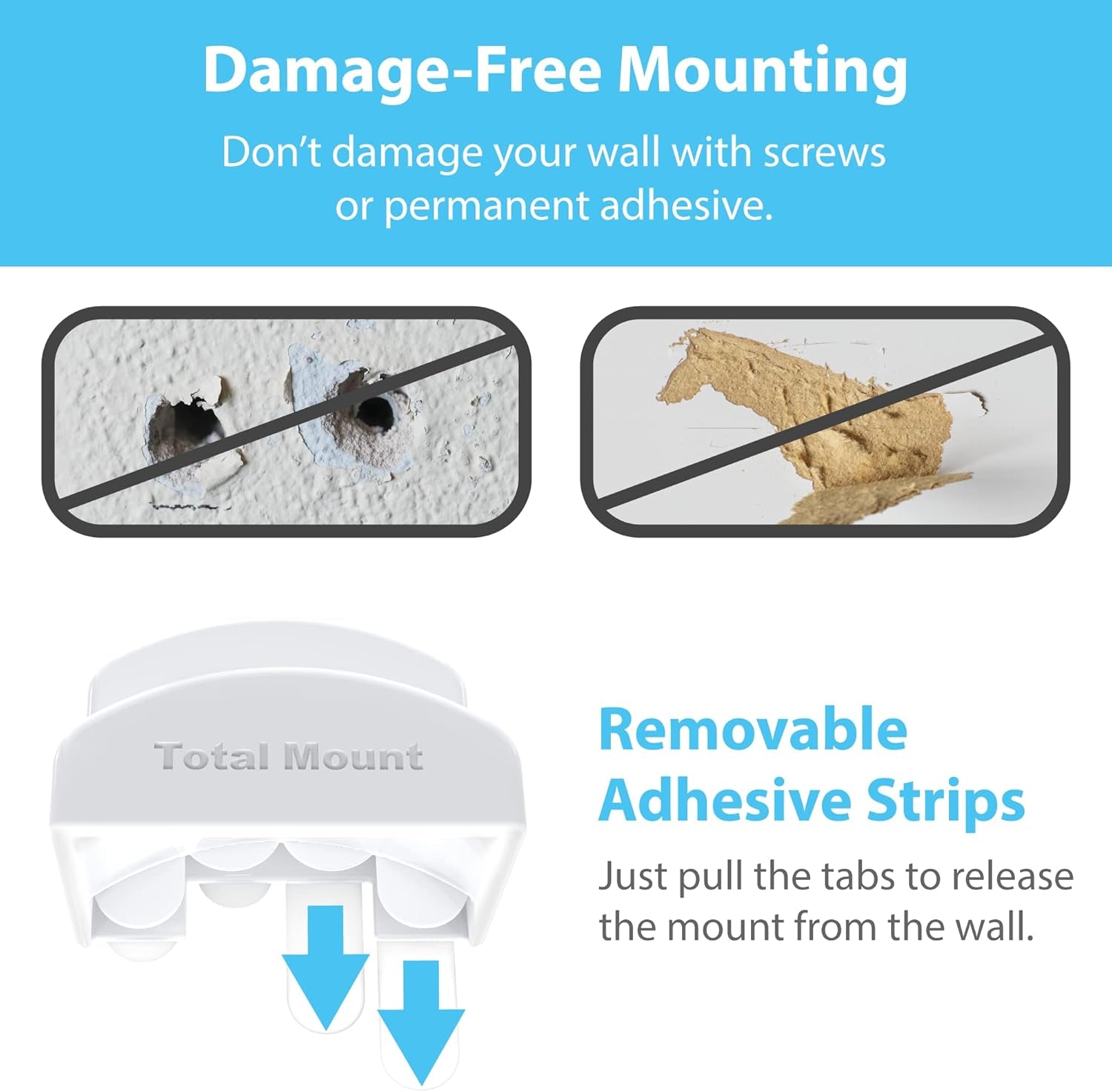 Headphone Hanger – Includes Removable Adhesive Strips for Easy, Damage - Free Wall, Desk, or PC Mounting (Premium White Headphone Hook – One Pack) - Velinare