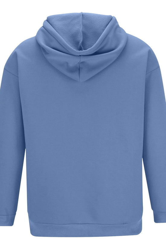 Hoodie for Men Big and Tall,Men Casual Overiszed Hoodies round Neck with Pocket Pullover Long Sleeve Tops Sweatshirt - Velinare