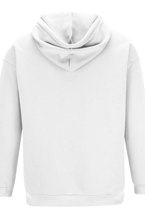 Hoodie for Men Big and Tall,Men Casual Overiszed Hoodies round Neck with Pocket Pullover Long Sleeve Tops Sweatshirt - Velinare