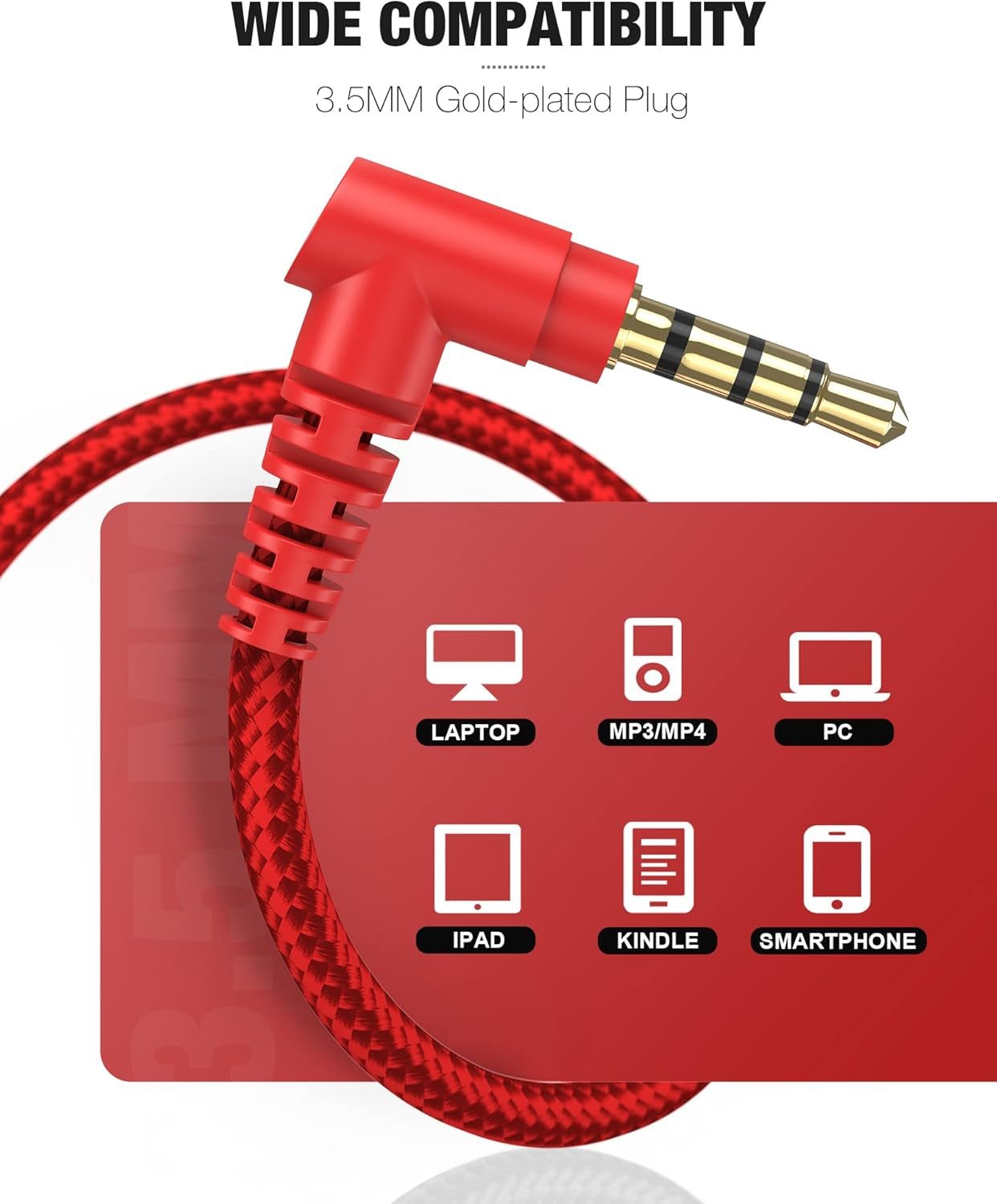 I41 Kids Headphones, on Ear Headphones with 3.5Mm Jack for Kids Children Girls Boys Teens, Foldable, Adjustable, Red - Velinare