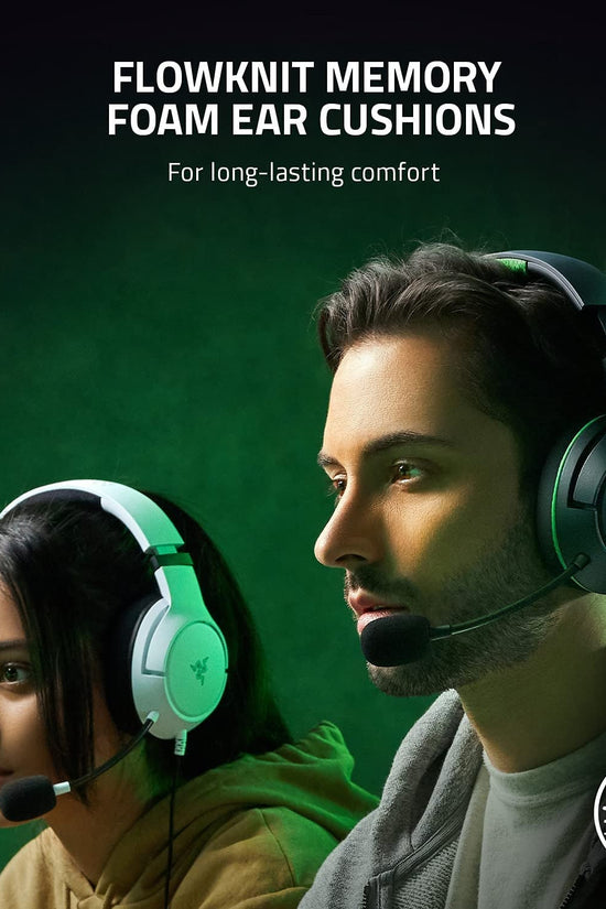 Kaira X Wired Headset for Xbox Series X|S, Xbox One, PC, Mac & Mobile Devices: Triforce 50Mm Drivers - Hyperclear Cardioid Mic - Flowknit Memory Foam Ear Cushions - On - Headset Controls - White - Velinare
