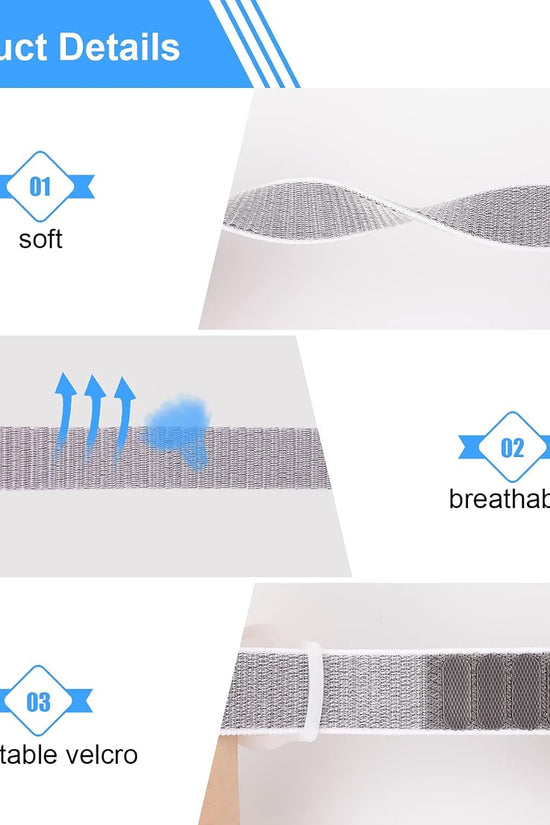 Kids Wristband Compatible with Apple Airtag, Protective Case for Air Tag GPS Tracker Holder with Nylon Bracelet, Adjustable anti Lost Watch Band for Toddler Child Elder(Grey) - Velinare