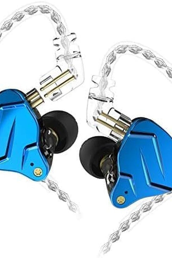 KZ ZSN PRO X Earphone with 1BA and 1DD, KZ High Fidelity in Ear Earbuds High Resolution in Ear Monitor Headphone (NO Mic, Blue)…… - Velinare