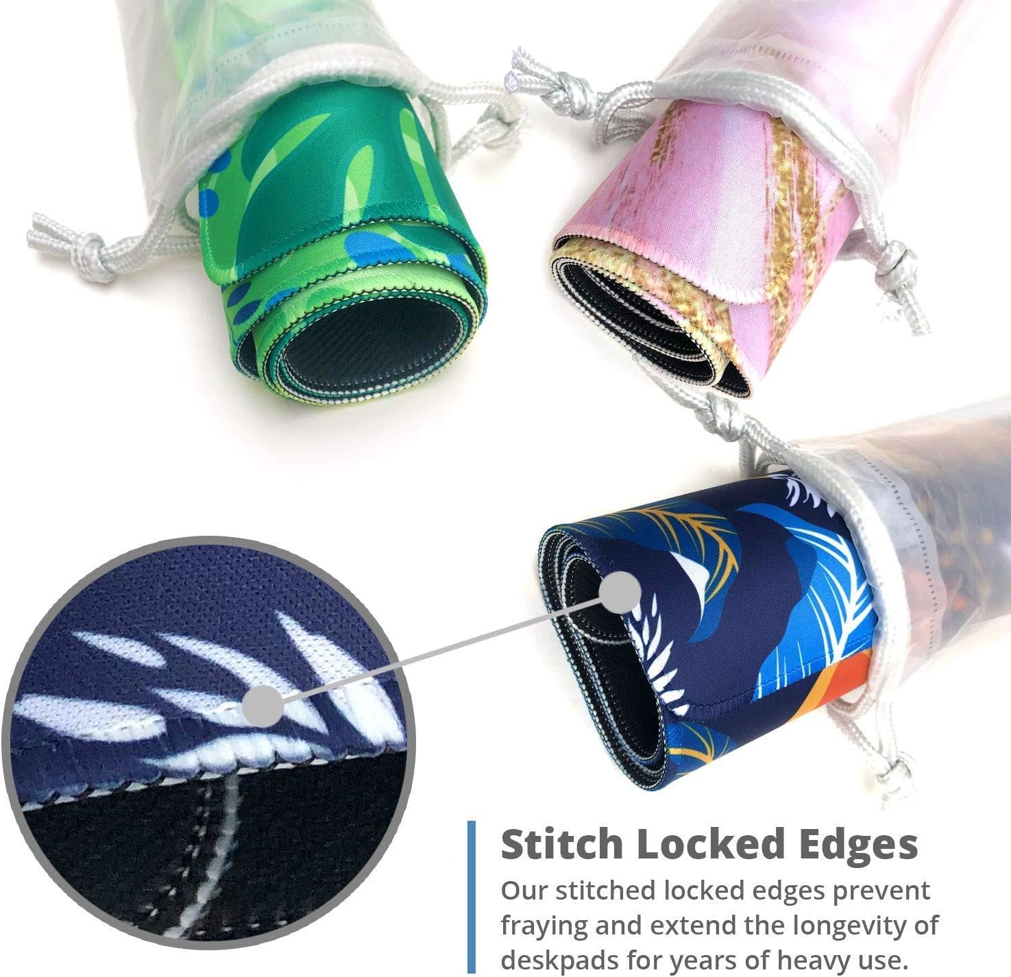 Large Mouse Pad Long Desk Mat Keyboard Pad Desktop Accessories Home School College Decor Supplies Pretty Extended Mousepad Big Office Essentials Women Girls XL Plant Pink Green Cute Cactus - Velinare