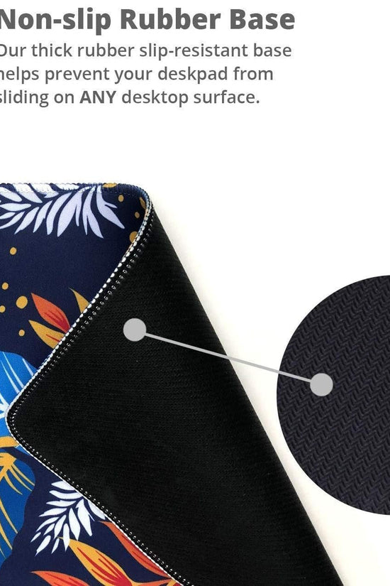 Large Mouse Pad Long Desk Mat Keyboard Pad Desktop Accessories Home School College Decor Supplies Pretty Extended Mousepad Big Office Essentials Women Girls XL Plant Pink Green Cute Cactus - Velinare