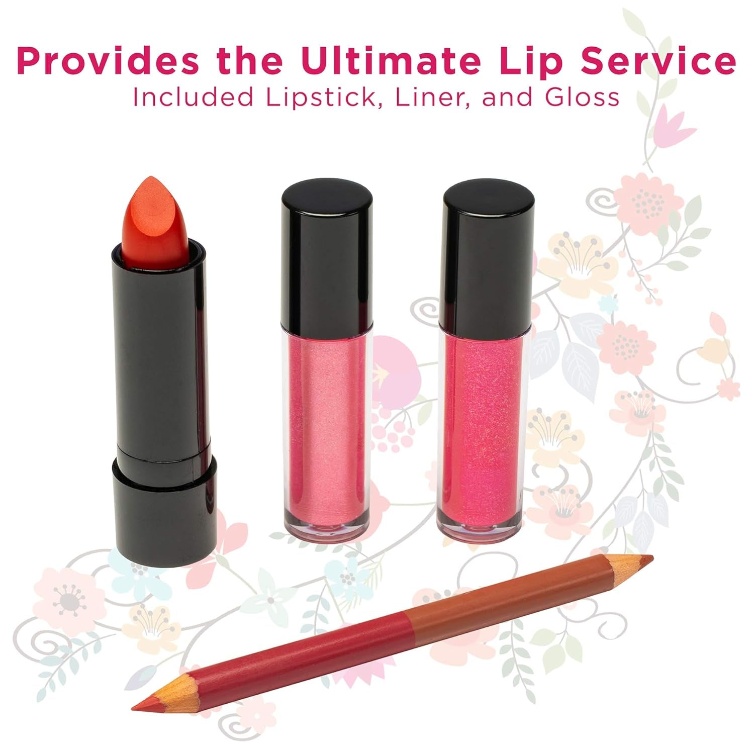 Makeup Kit Gift Set - 41 Eye Shadows, 7 Body Glitters, 1 Lip Liner Pencil, 1 Lipsticks, 4 Blushs, Eye Liner Pencil, 5 Concealers, 2 Lip Gloss, 5 Bronzers, Mirror - Velinare