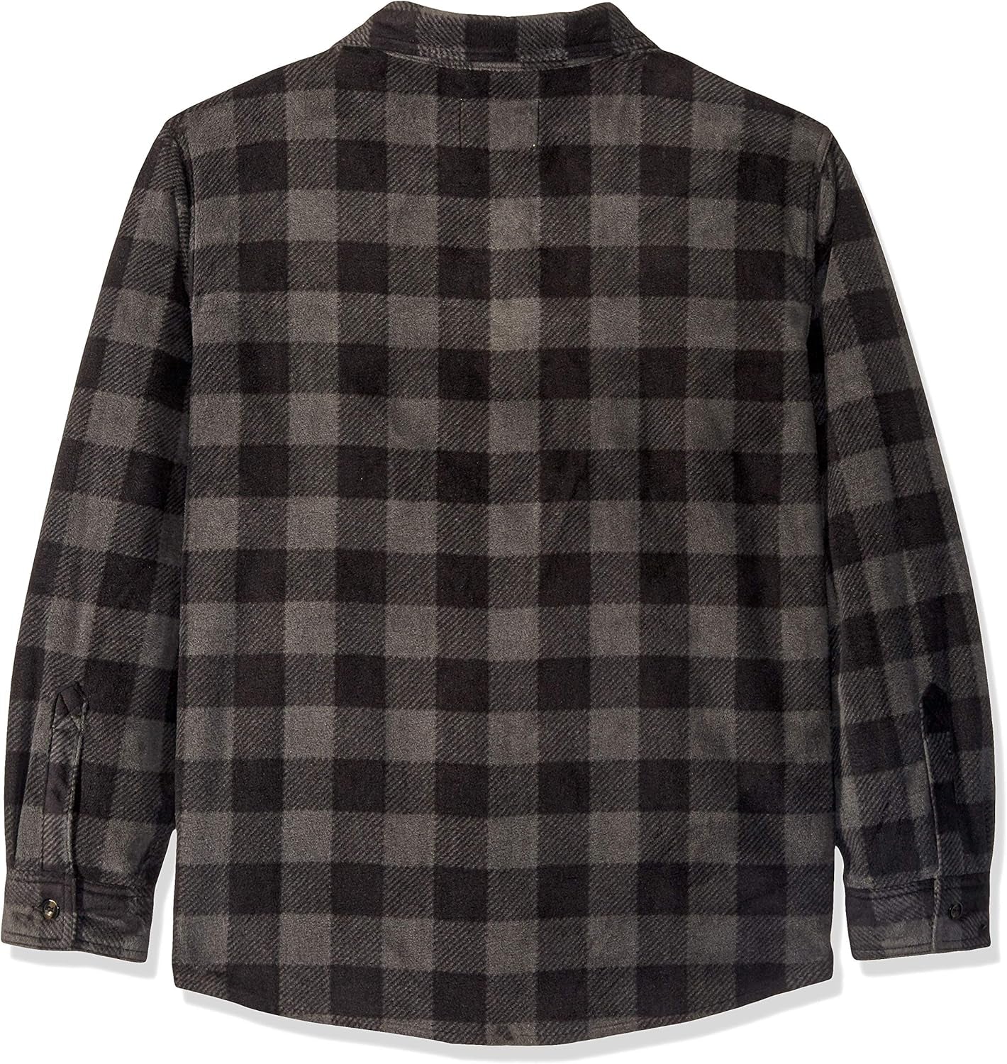 Mens Plaid Shirts for Men - Heavyweight Buffalo Plaid Fleece Shirt - Soft - Velinare