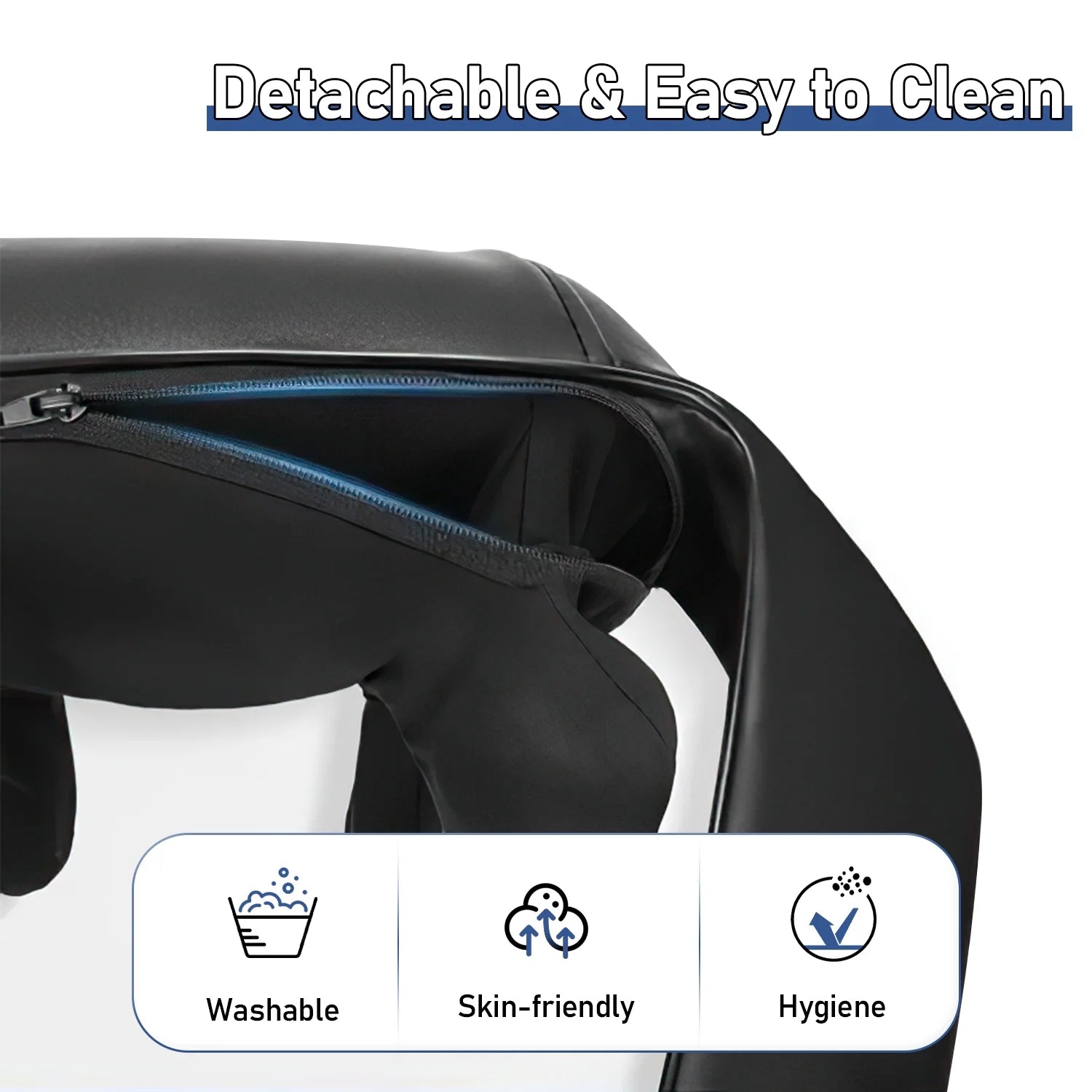 Neck Massager with Heat, Cordless Shoulder Massager, 4D Deep Kneading Shiatsu Shoulder and Neck Massage, Gift for Mother'S Day and Father'S Day - Velinare