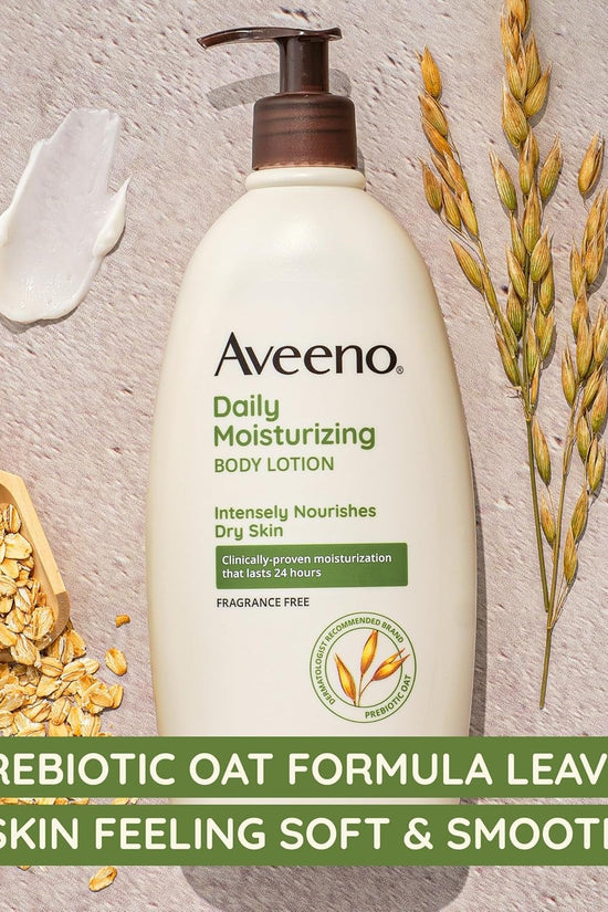 Sheer Hydration Daily Moisturizing Fragrance - Free Lotion with Nourishing Prebiotic Oat, Fast - Absorbing Body Moisturizer for Dry Skin with Lightweight, Breathable Feel, 18 Fl. Oz - Velinare