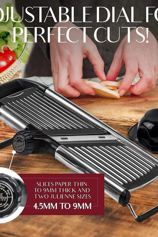 Stainelss Steel Mandoline Slicer Vegetable Chopper Potato Slicer - Velinare