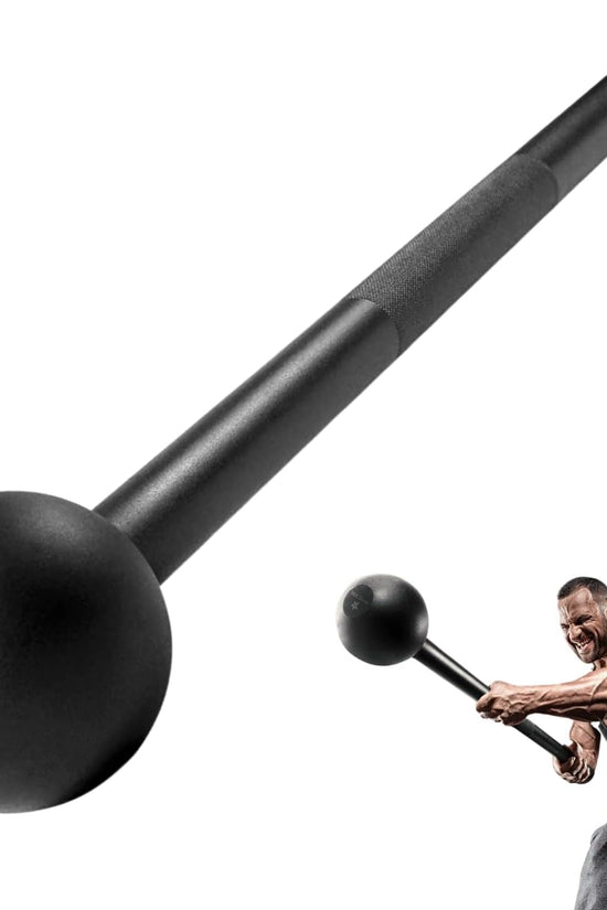 Steel Mace Bell for Strength Training - Support Full Body, Muscles, Shoulder, Grips & Forearms Workouts to Rehabilitation, Stretching 5, 7, 10, 15, 20, 25, 30Lb for Woman & Man - Velinare