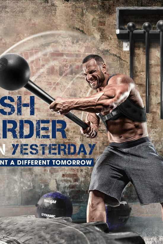 Steel Mace Bell for Strength Training - Support Full Body, Muscles, Shoulder, Grips & Forearms Workouts to Rehabilitation, Stretching 5, 7, 10, 15, 20, 25, 30Lb for Woman & Man - Velinare