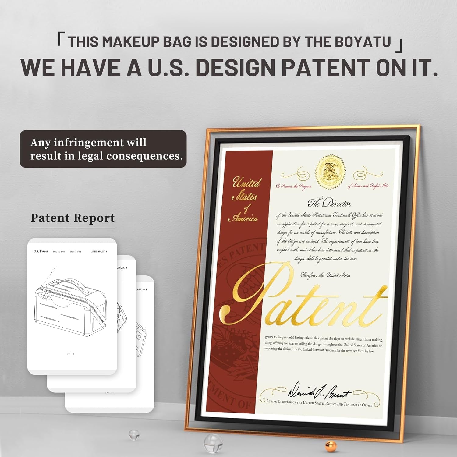 Travel Makeup Bags Cosmetic Organizer Bag: 3 - Set Large Capacity Make up Bag - PU Leather Toiletry Bags for Women - Wide Open Portable Pouch with Divider & Handle (01 - Light Blue) - Velinare