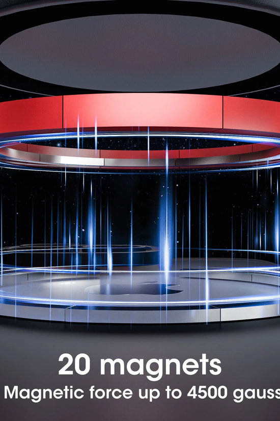 Universal Magnetic Phone Mount with Magnetic Disc, 360° Rotation, Air Vent Holder, Super Strong Magnet, Black - Velinare